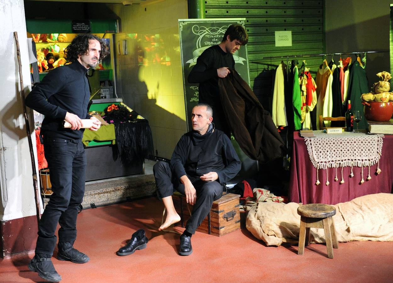 El Mercado de San Blas, escenario del Teatro de Abastos de Tres, tristes, tigres