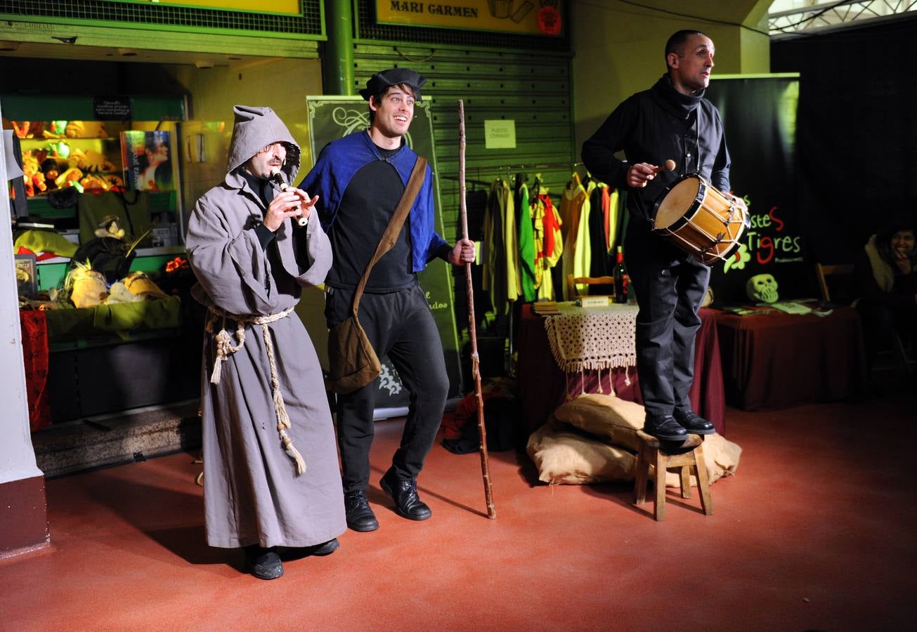 El Mercado de San Blas, escenario del Teatro de Abastos de Tres, tristes, tigres