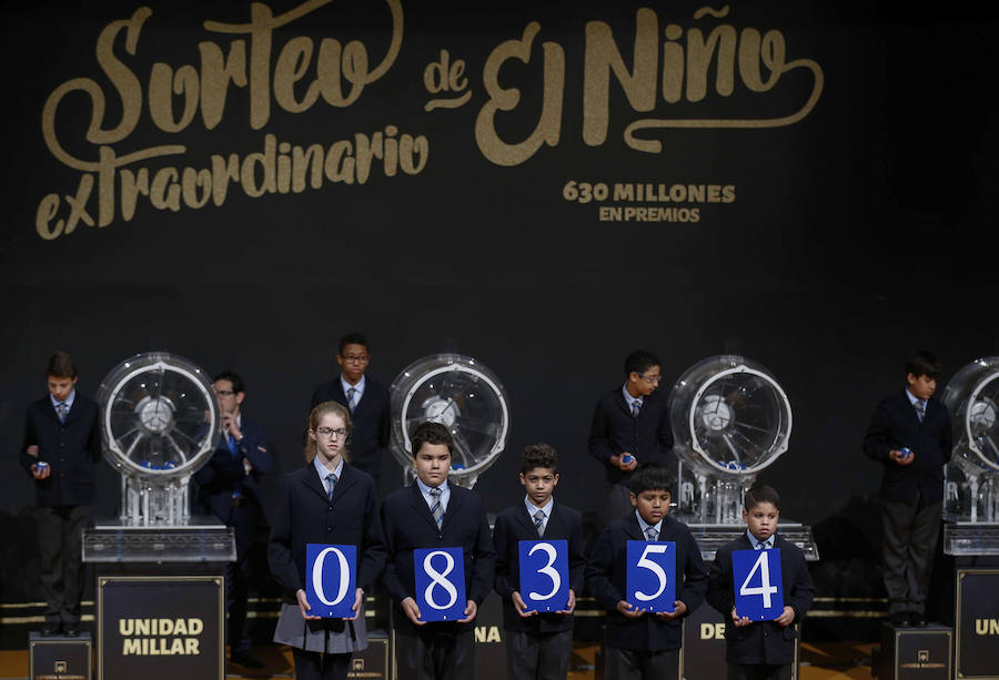 Primer premio del Sorteo de El Niño.