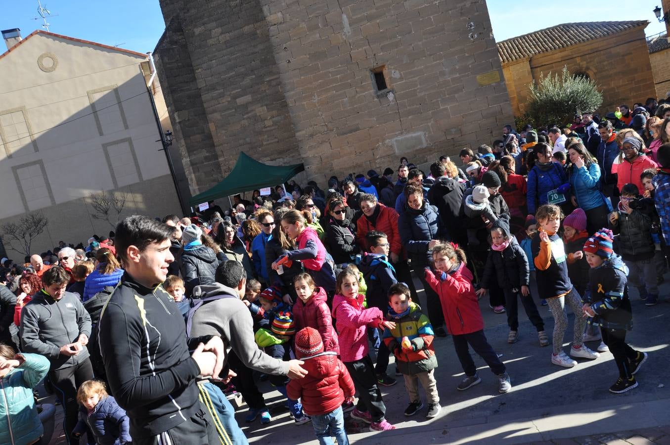 Primera edición de la carrera solidaria &#039;Rodezno corre contra el cáncer infantil&#039;