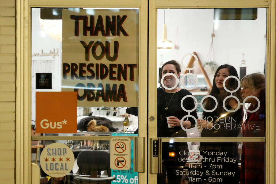 Obama dice adiós en Chicago, el lugar donde todo empezó