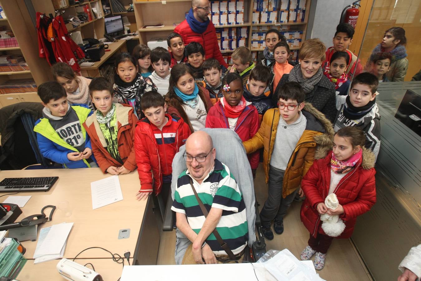 Visita del CEIP General Espartero