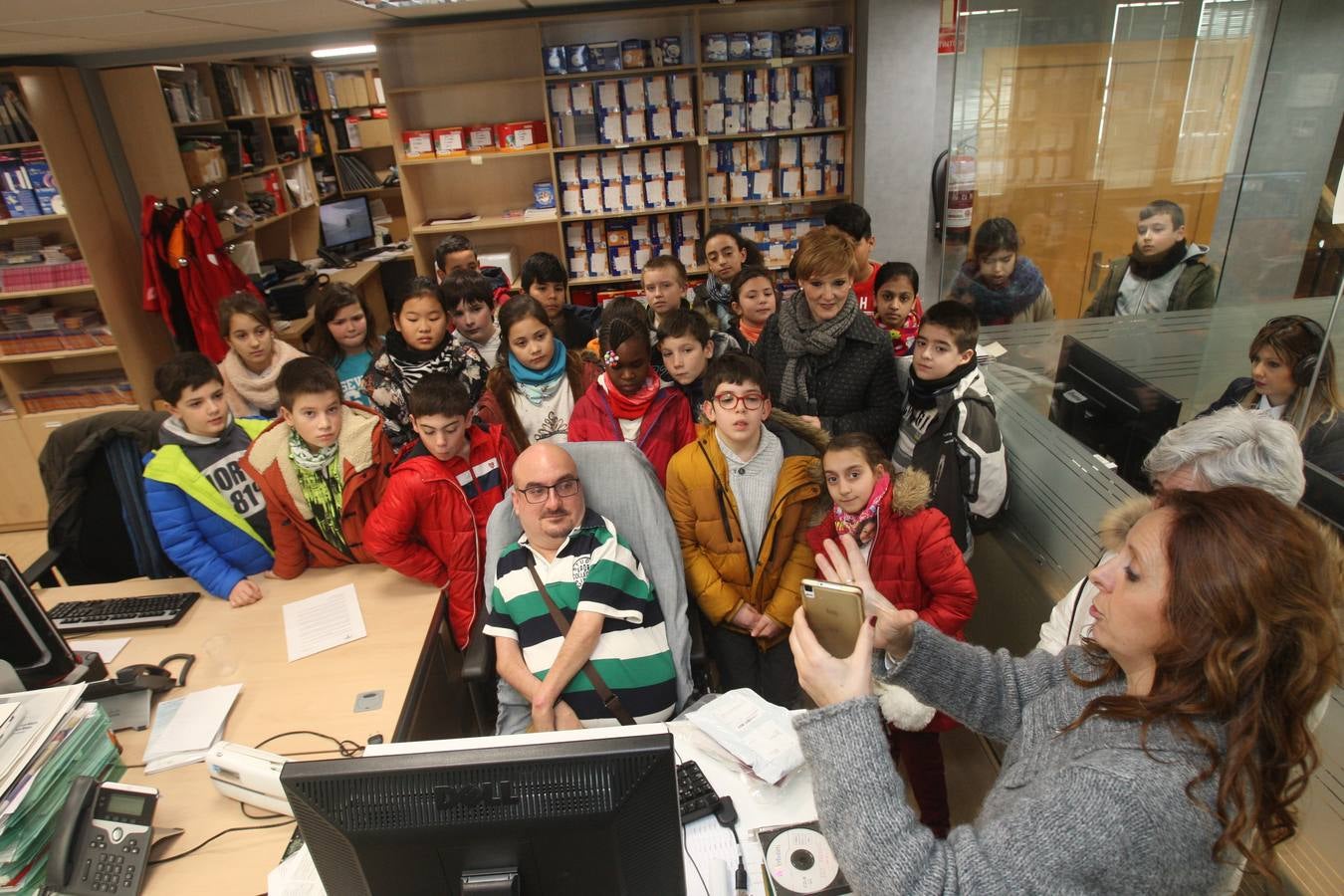Visita del CEIP General Espartero