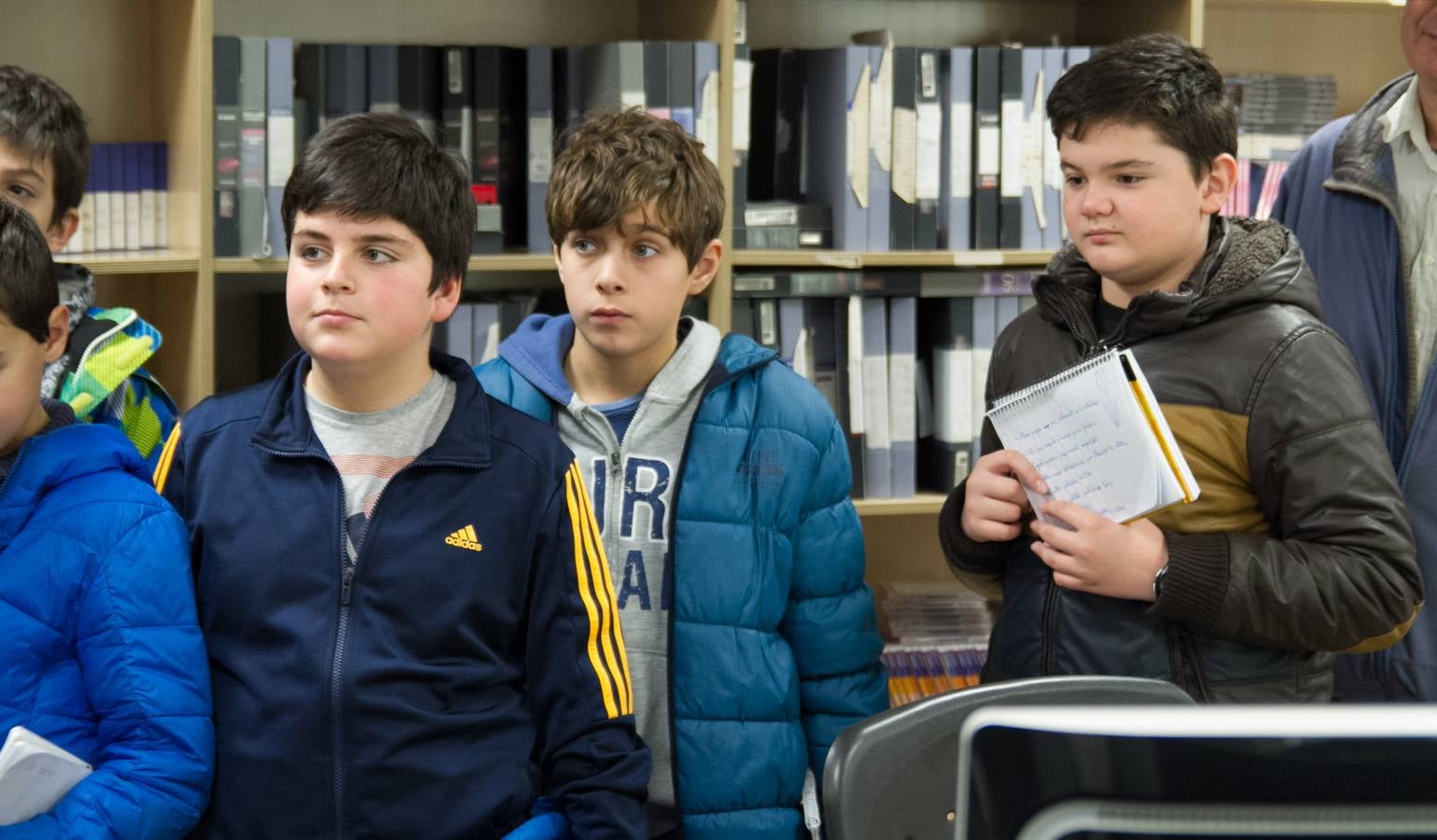 Los alumnos de 6º A del CEIP Las Gaunas visitan la multimedia de Diario LA RIOJA