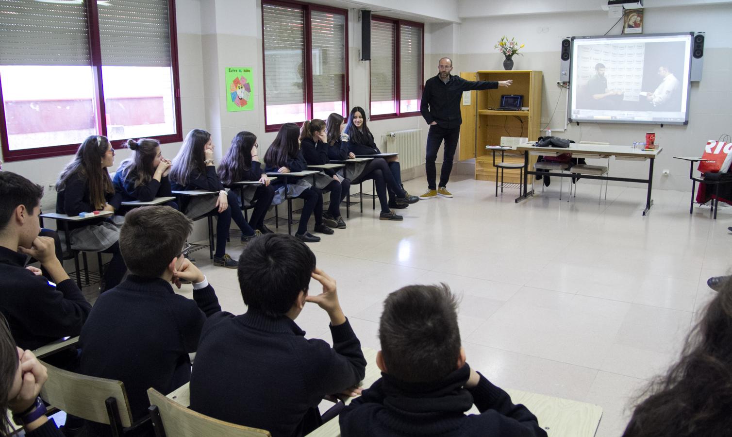 Charlas &#039;Salud, nutrición y deporte&#039; en el colegio Agustinas de Logroño