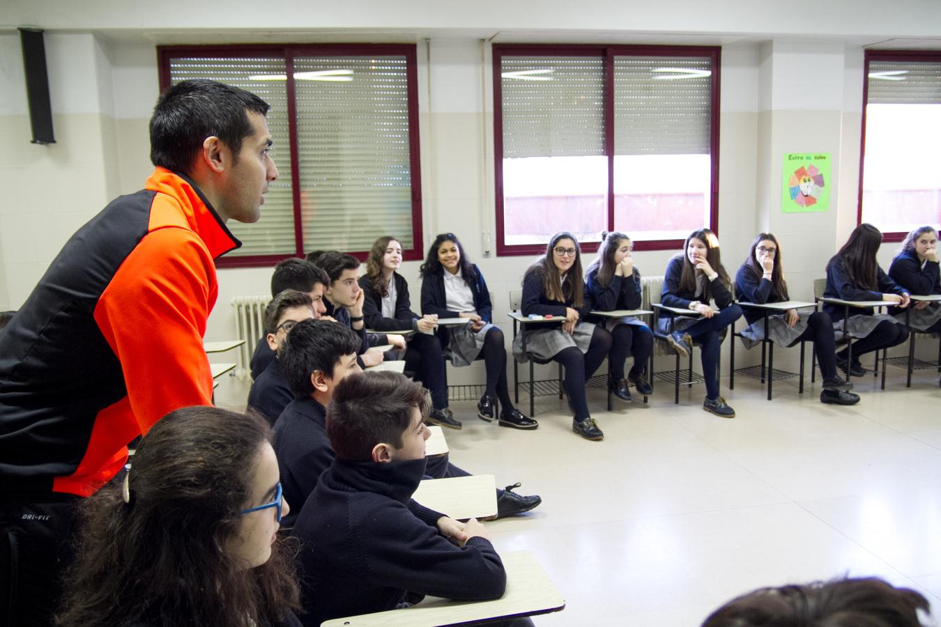 Charlas &#039;Salud, nutrición y deporte&#039; en el colegio Agustinas de Logroño