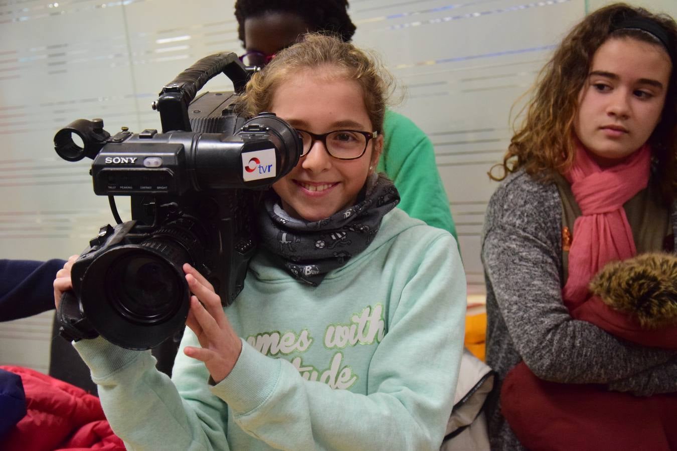 Los alumnos de 6º C del CEIP Las Gaunas visitan la multimedia de Diario LA RIOJA