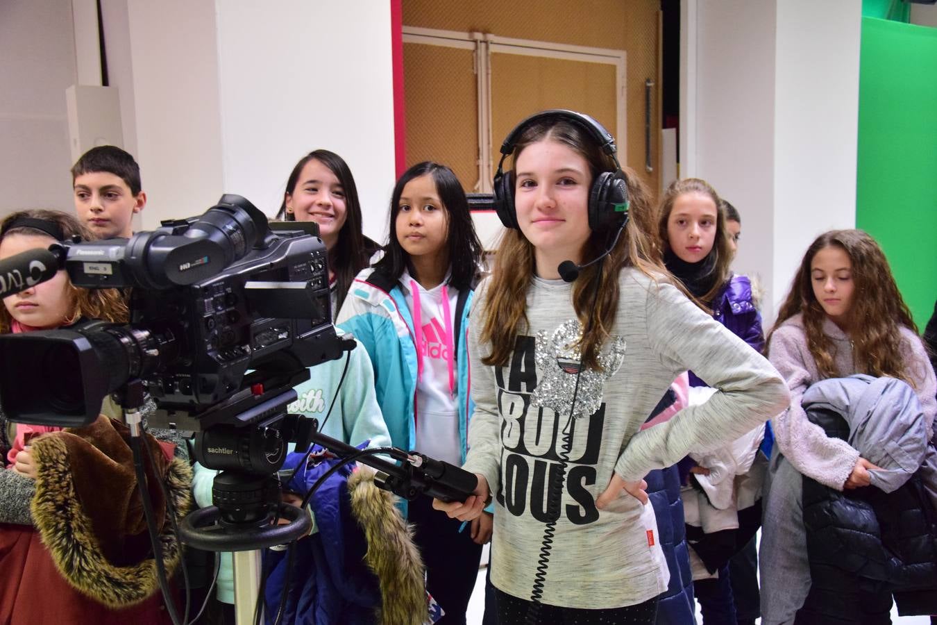 Los alumnos de 6º C del CEIP Las Gaunas visitan la multimedia de Diario LA RIOJA