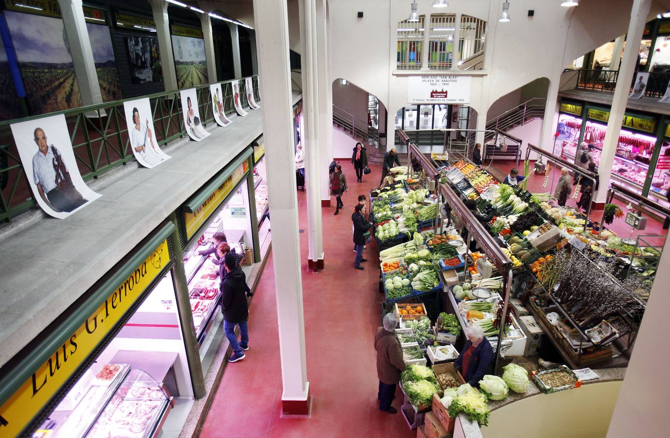 La Plaza de Abastos de Logroño ha celebrado San Blas