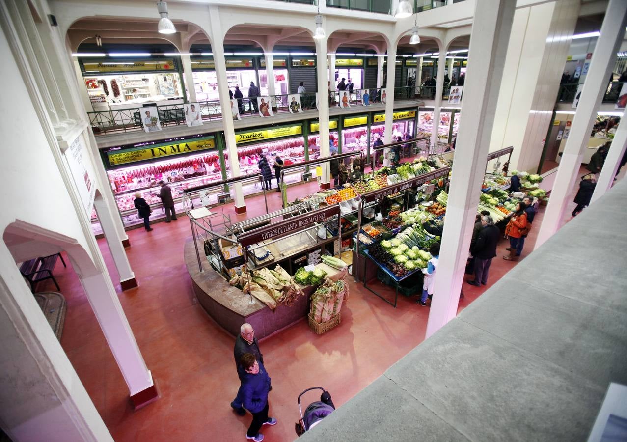 La Plaza de Abastos de Logroño ha celebrado San Blas
