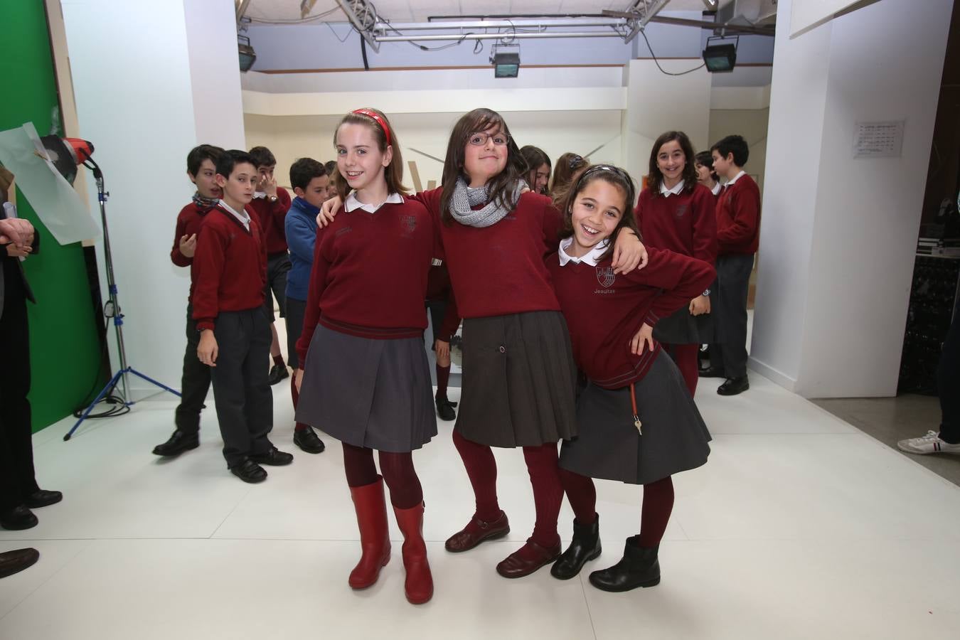 Visita de los alumnos de Jesuitas