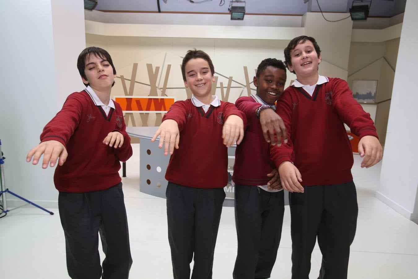 Visita de los alumnos de Jesuitas