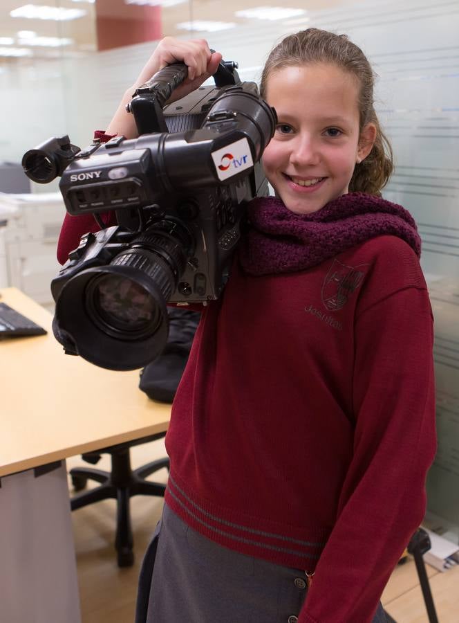 Los alumnos de 6º A de Jesuitas visitan la multimedia de Diario LA RIOJA