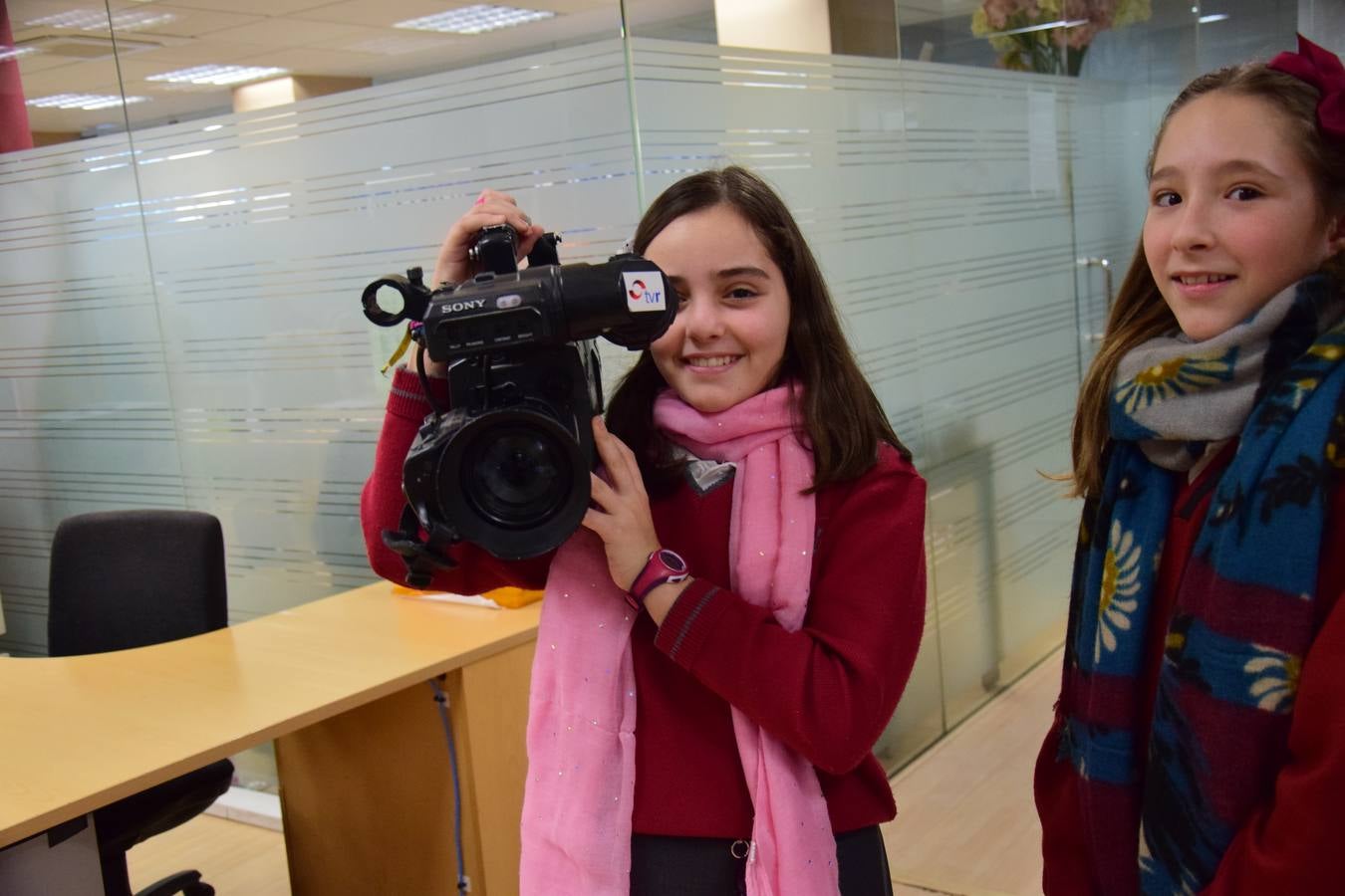 Visita de los alumnos de Jesuitas