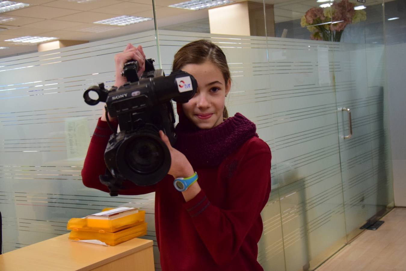 Visita de los alumnos de Jesuitas