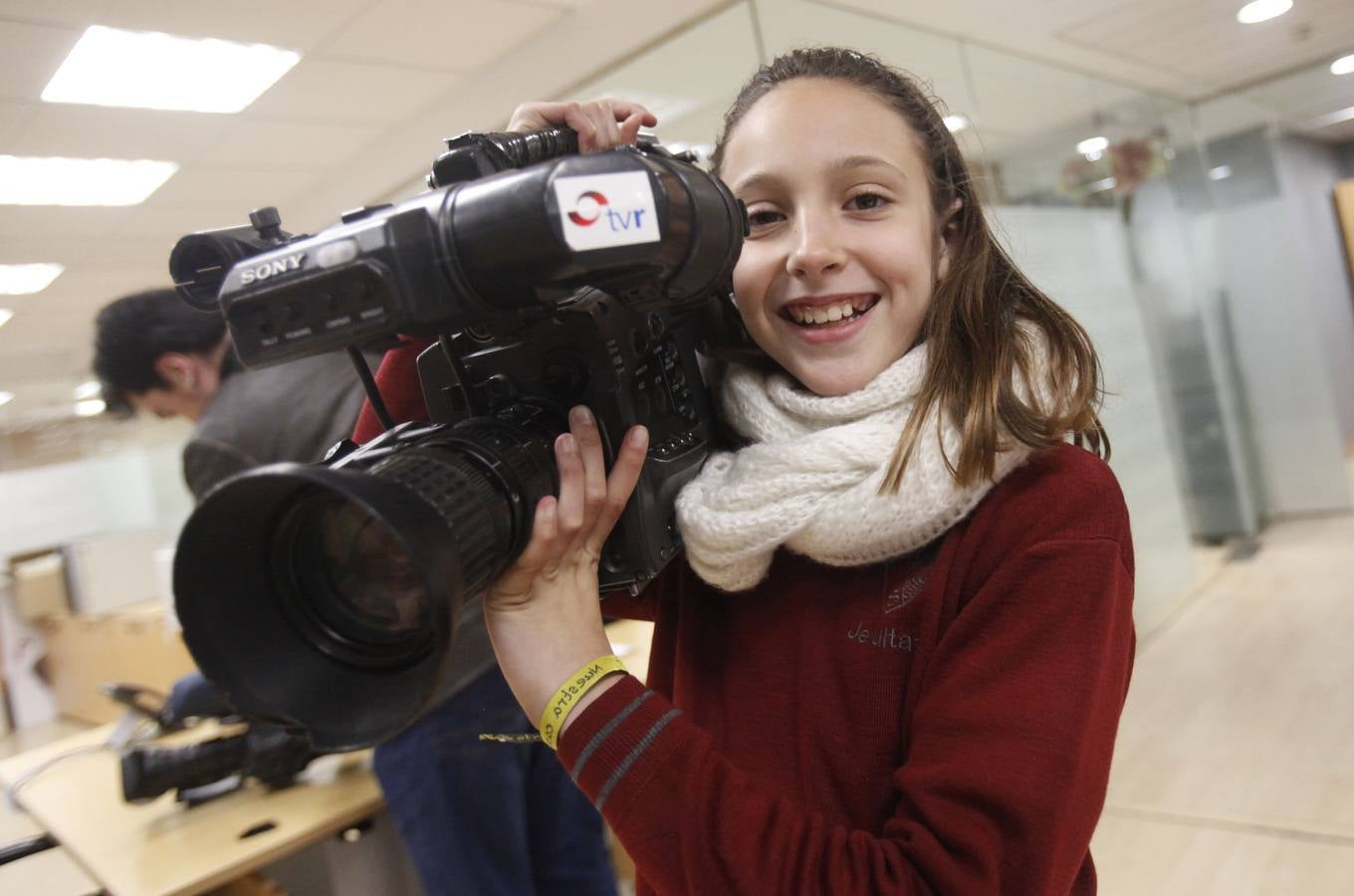 Los alumnos de 6º D de Jesuitas visitan la multimedia de Diario LA RIOJA