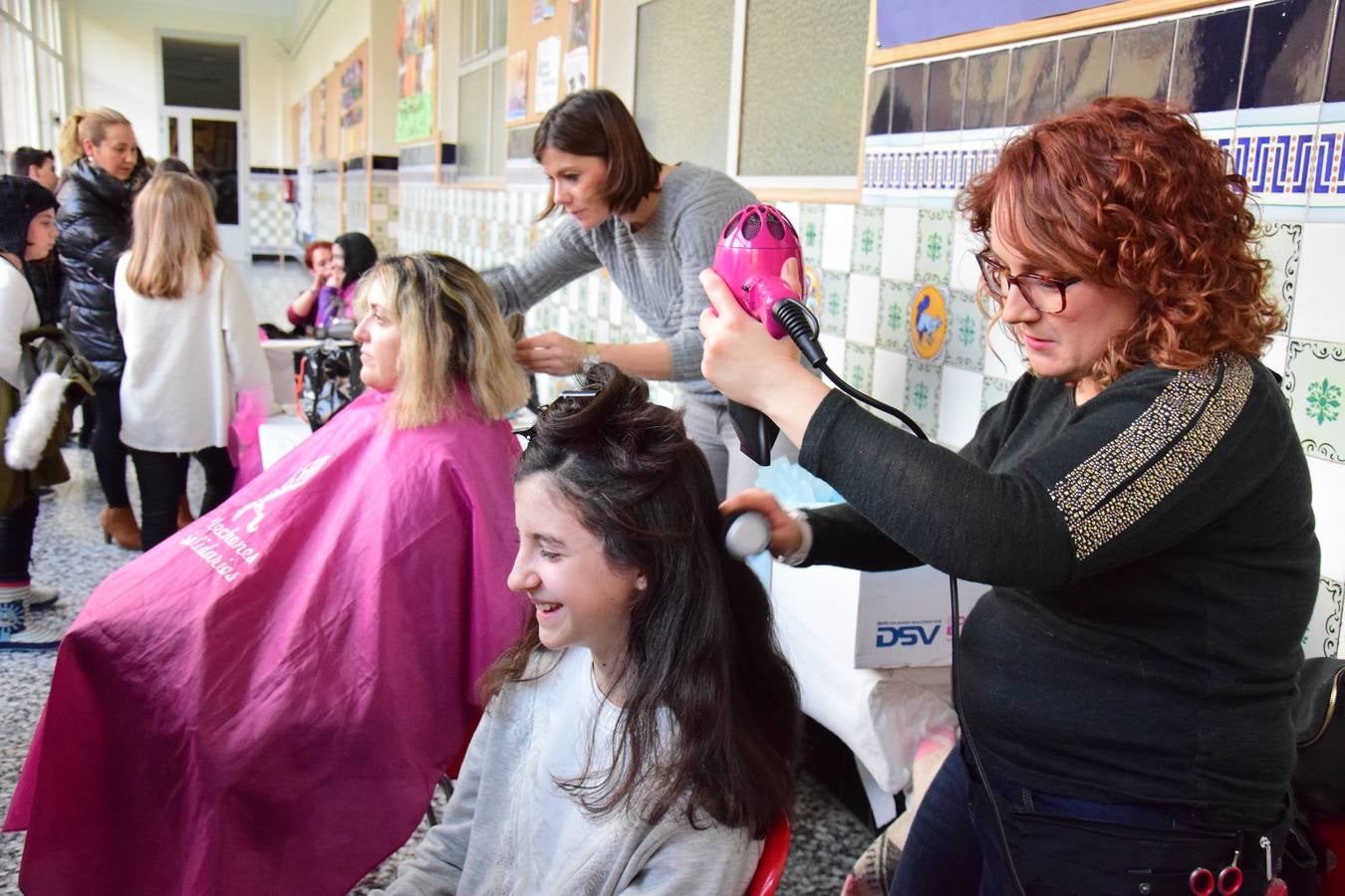 La APA de Escolapios promueve &#039;Cabellos por sonrisas&#039;