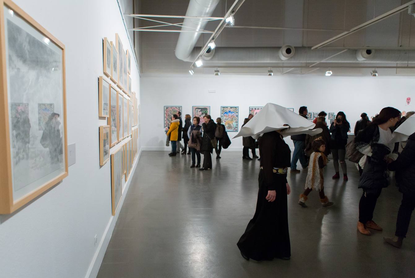 &#039;Una rosa amarilla&#039; en la Sala Amós Salvador