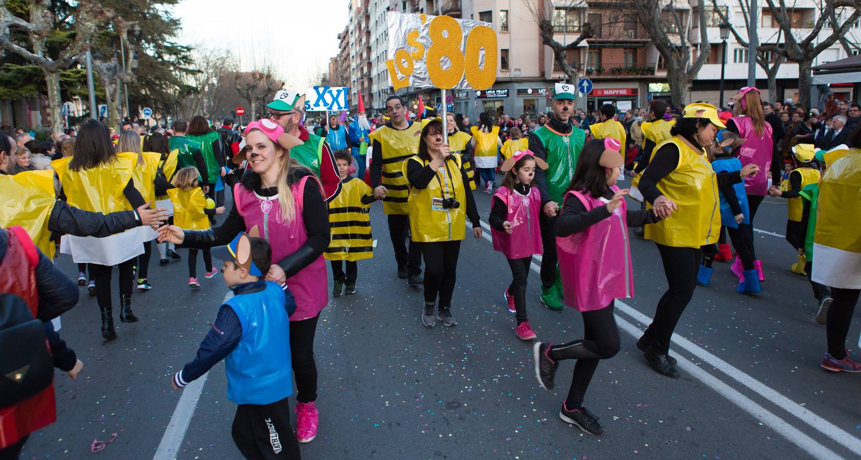 Las calles de Logroño se llenan de disfraces (I)