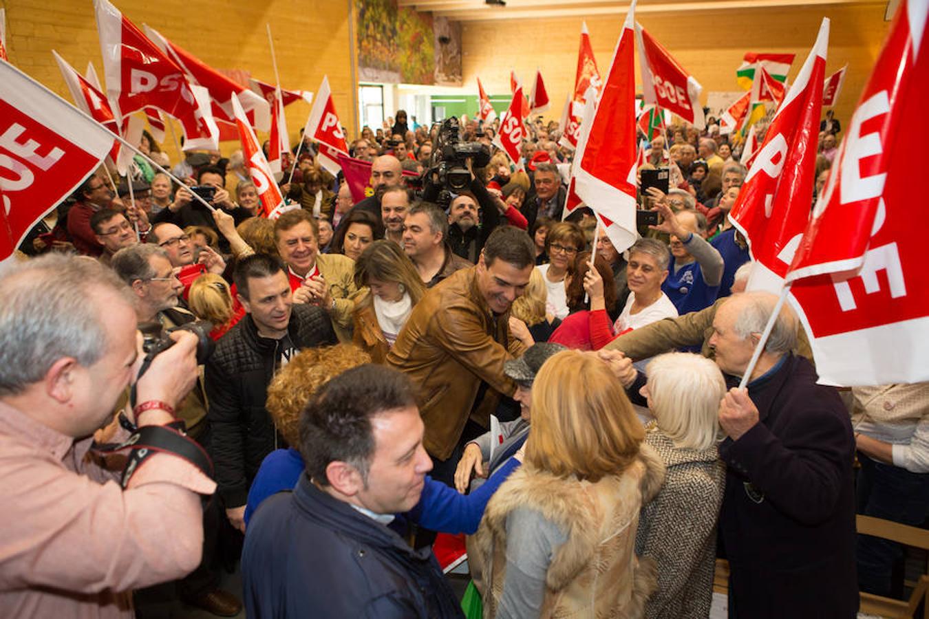 Pedro Sánchez en Aldeanueva de Ebro (I)