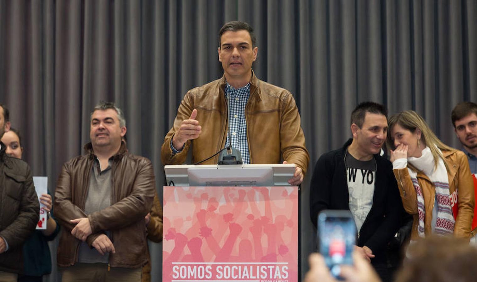 Pedro Sánchez en Aldeanueva de Ebro (I)