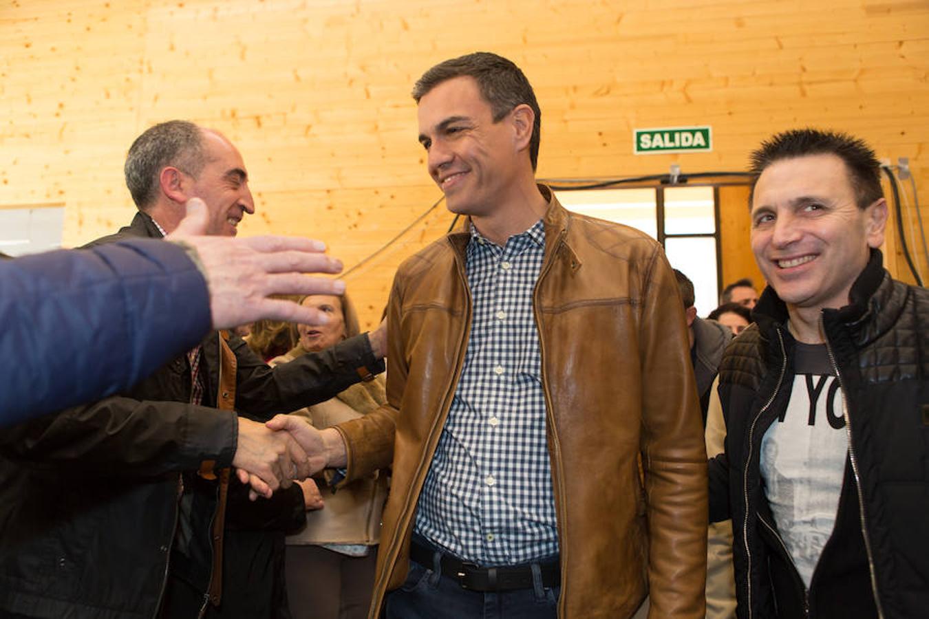 Pedro Sánchez en Aldeanueva de Ebro (I)