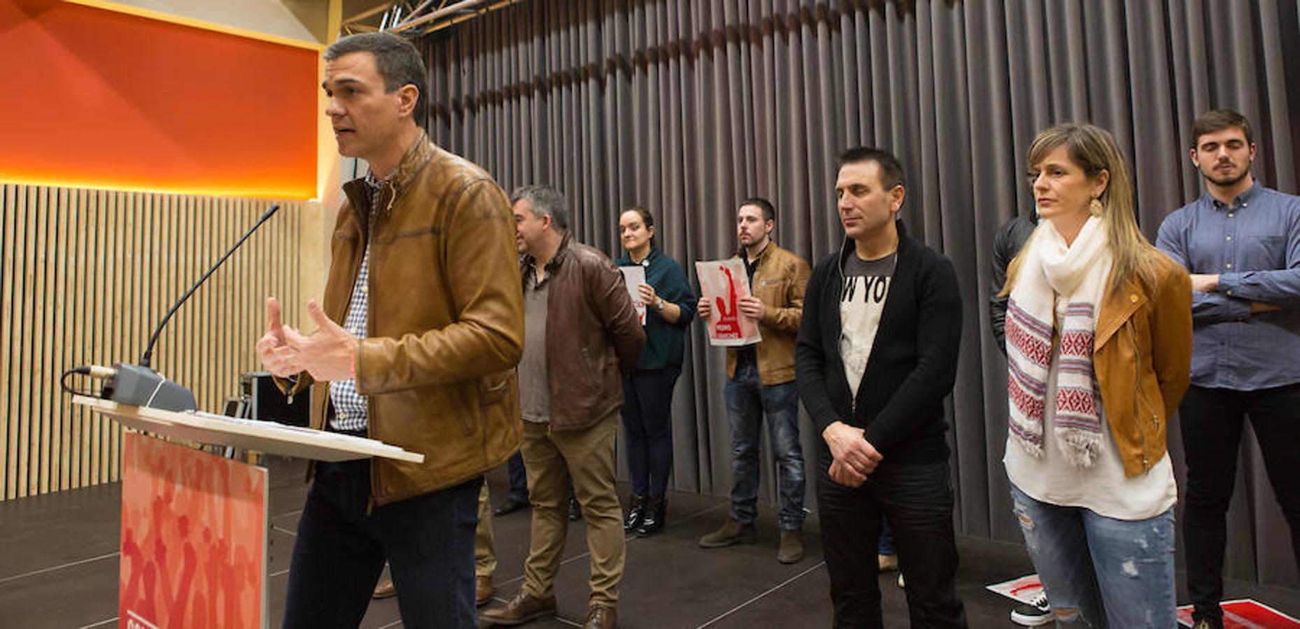 Pedro Sánchez en Aldeanueva de Ebro (II)