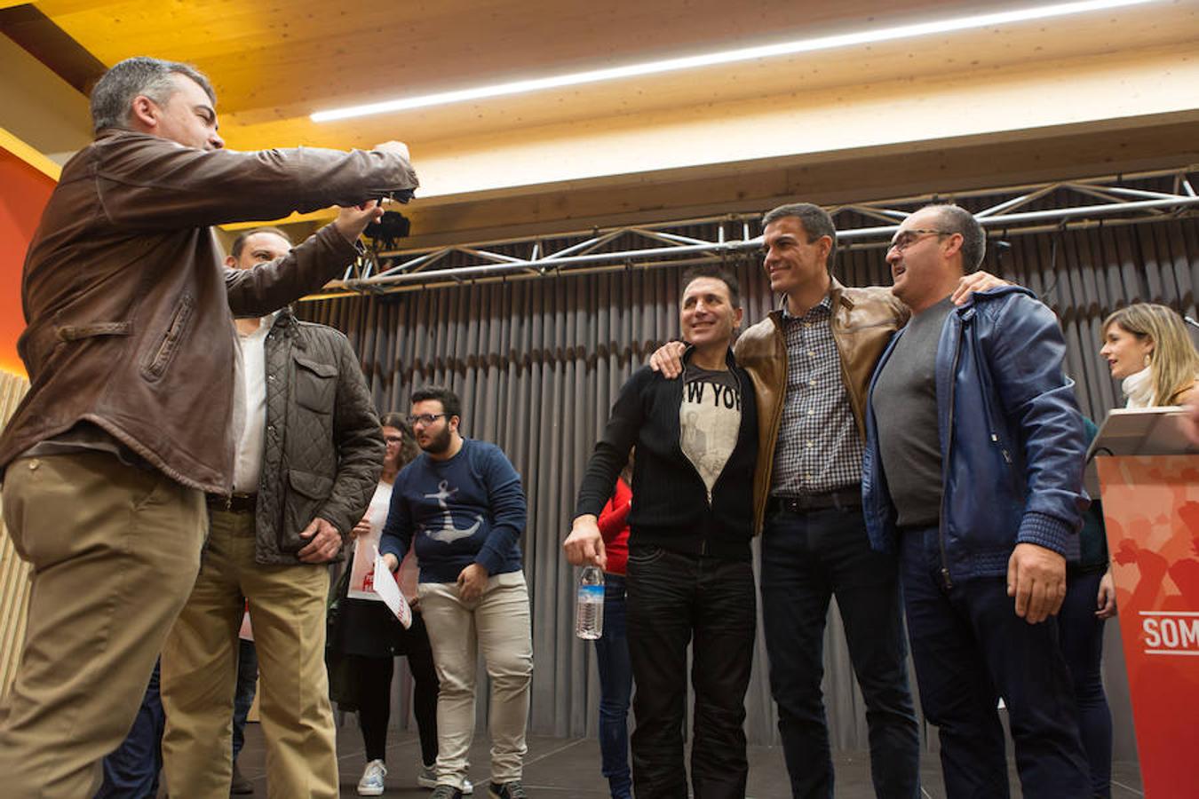 Pedro Sánchez en Aldeanueva de Ebro (II)