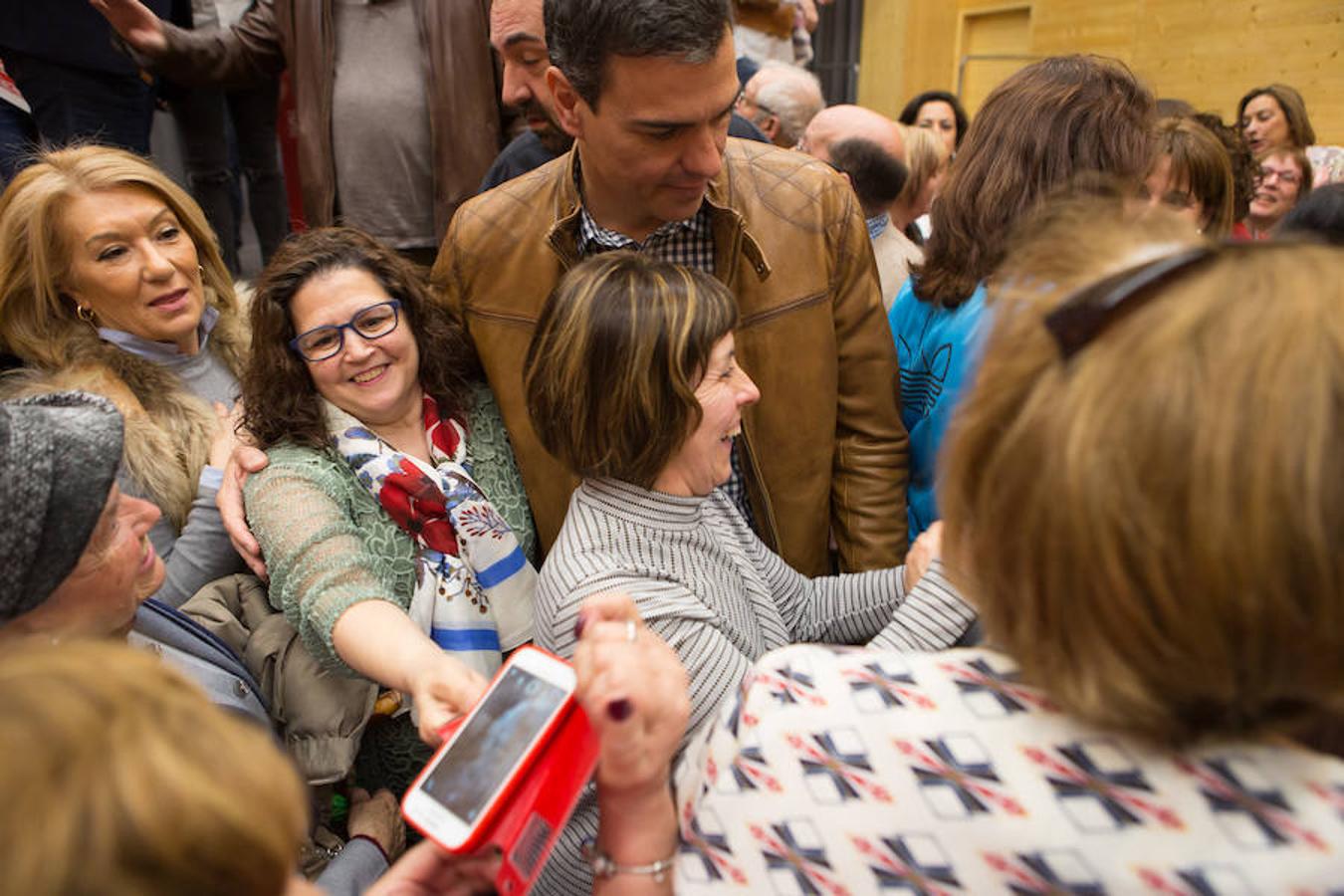 Pedro Sánchez en Aldeanueva de Ebro (II)