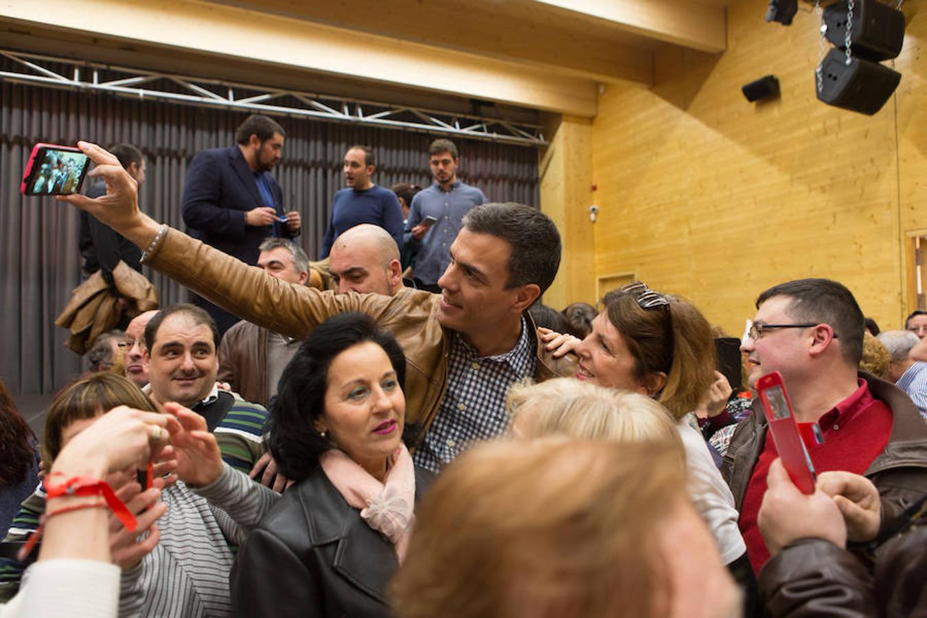 Pedro Sánchez en Aldeanueva de Ebro (II)
