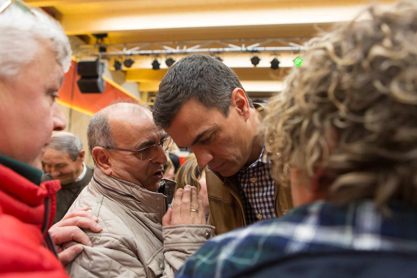 Pedro Sánchez en Aldeanueva de Ebro (II)
