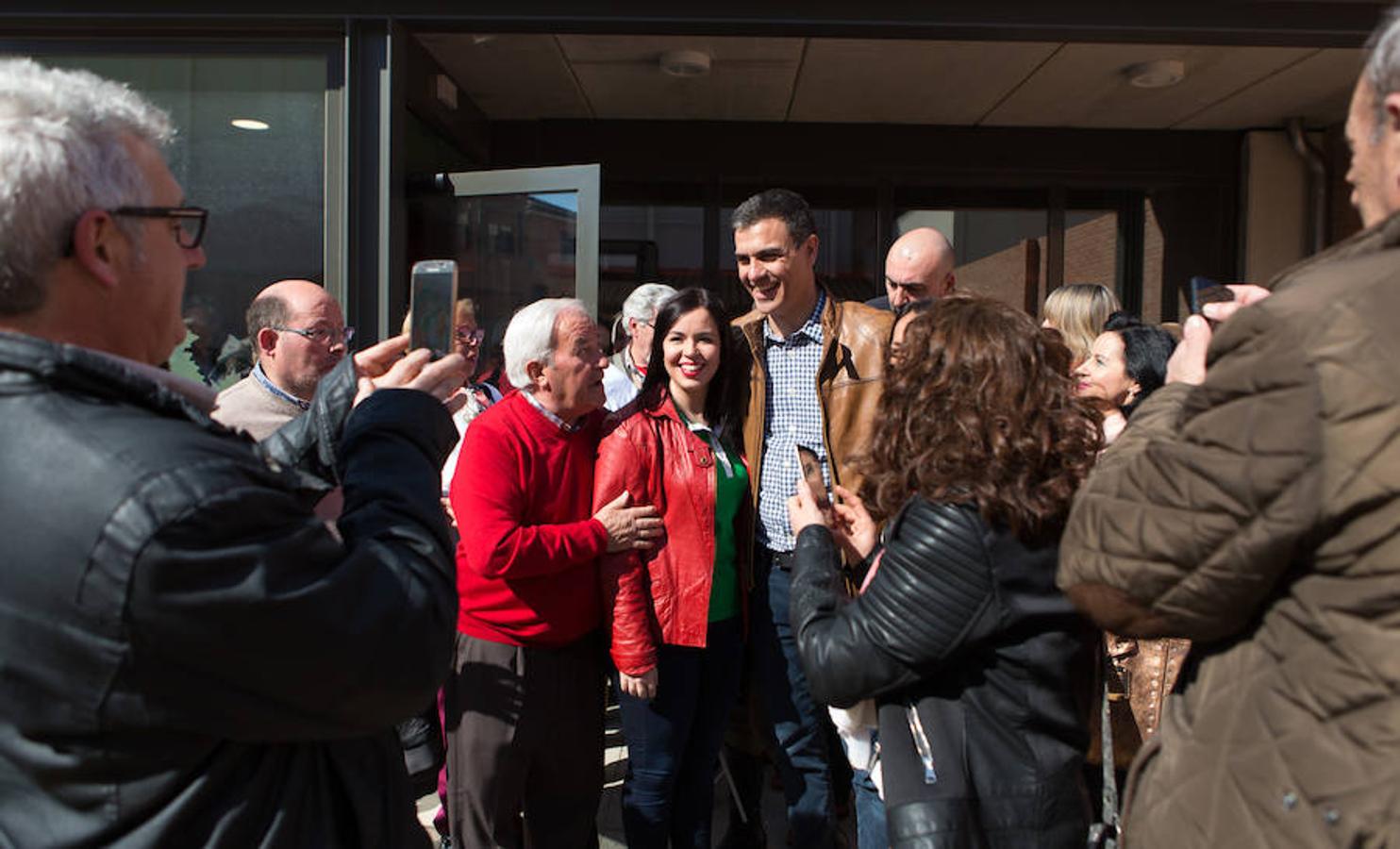 Pedro Sánchez en Aldeanueva de Ebro (II)