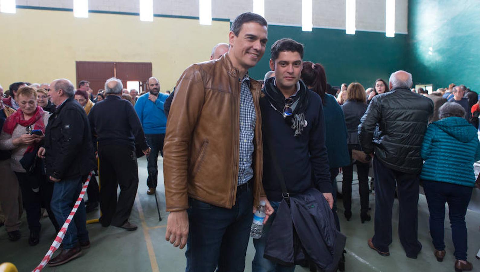 Pedro Sánchez en Aldeanueva de Ebro (II)