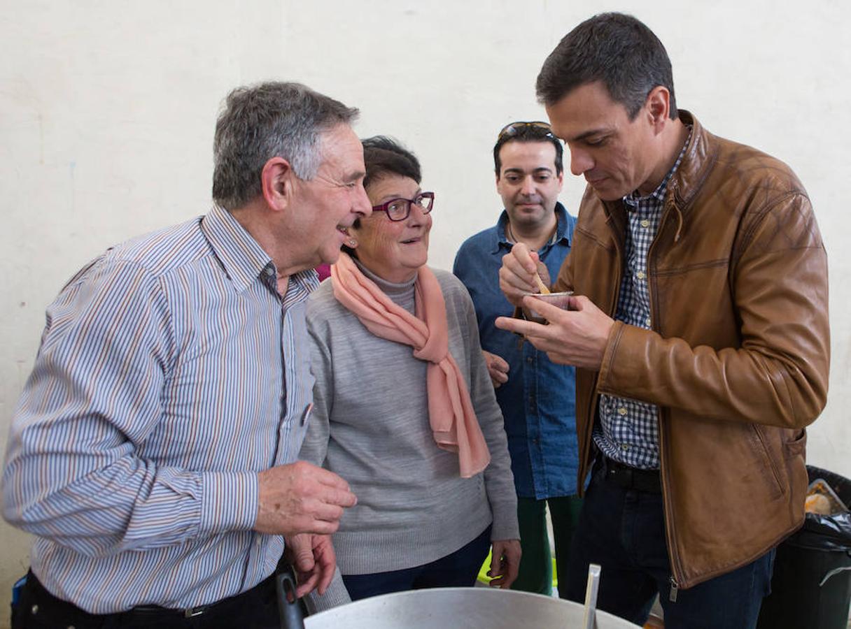 Pedro Sánchez en Aldeanueva de Ebro (II)