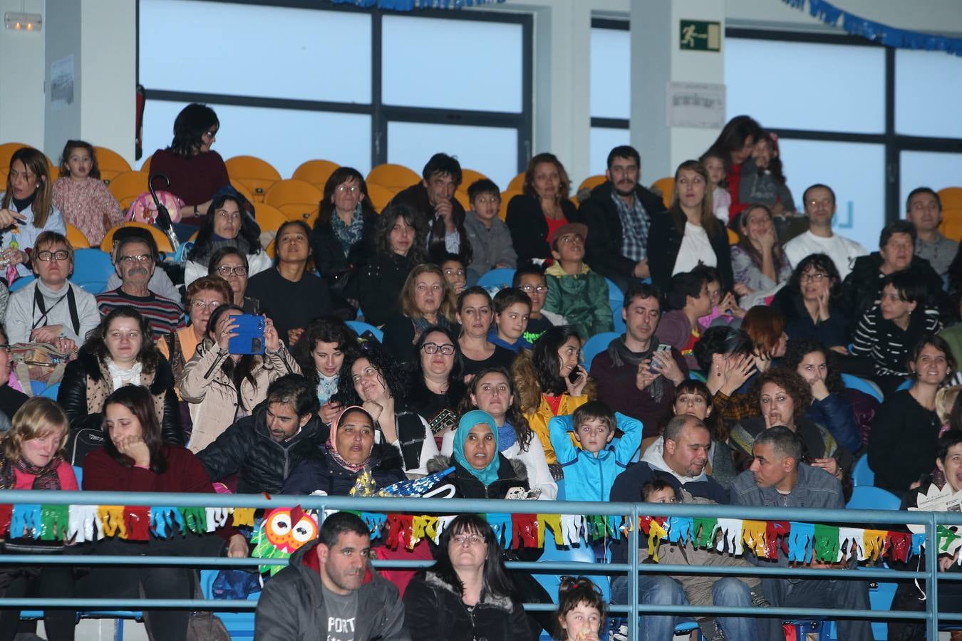 Chiquientierro de la Sardina en el Polideportivo de Las Gaunas