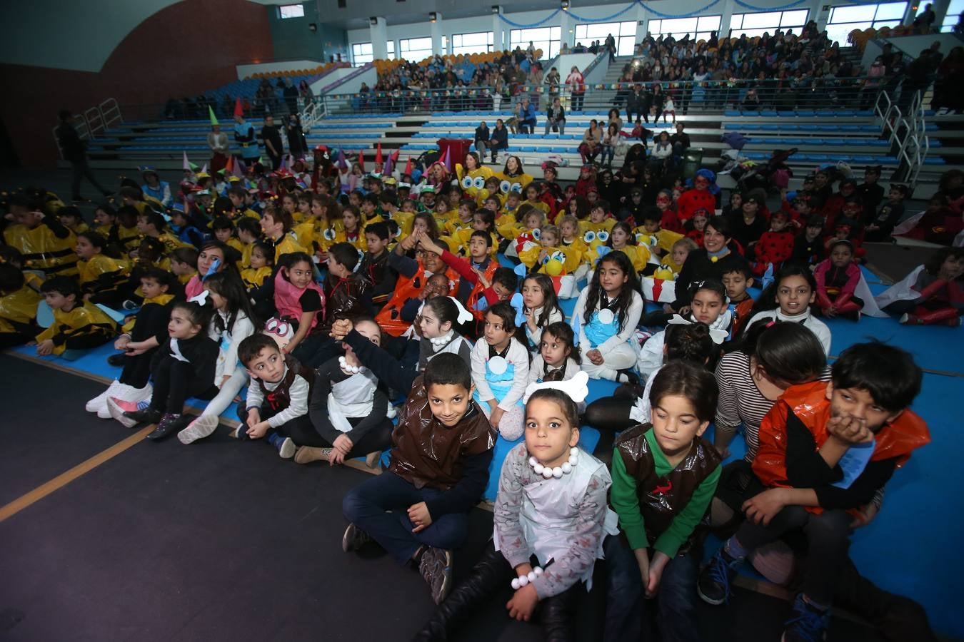 Chiquientierro de la Sardina en el Polideportivo de Las Gaunas