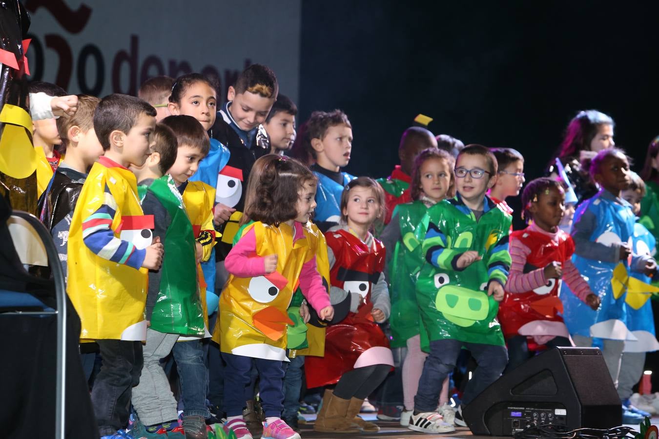 Chiquientierro de la Sardina en el Polideportivo de Las Gaunas