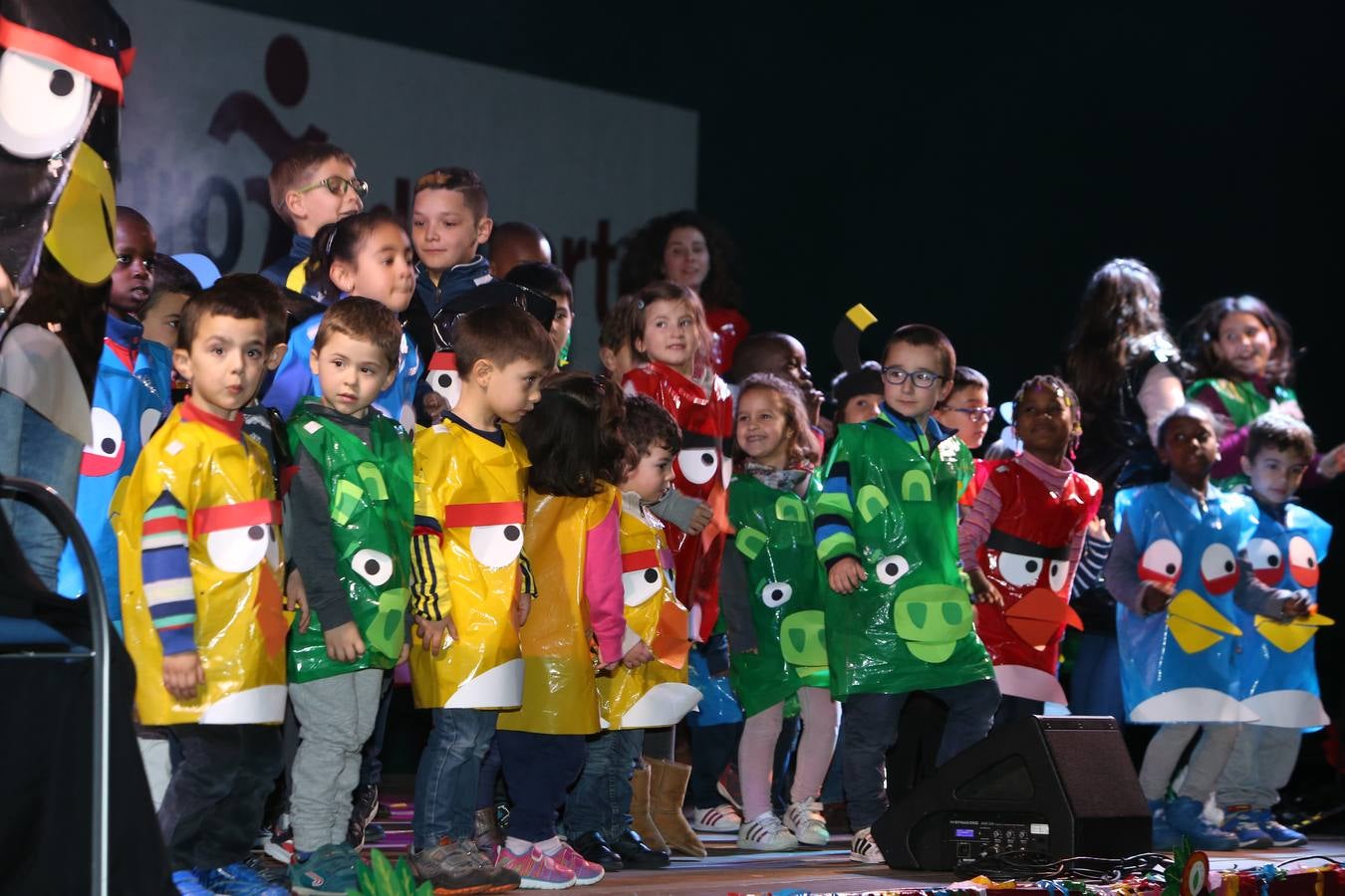 Chiquientierro de la Sardina en el Polideportivo de Las Gaunas