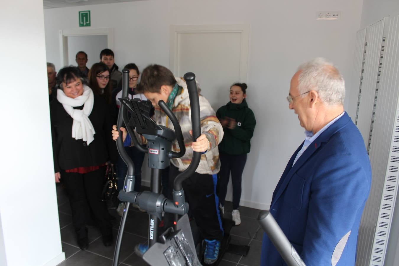 Inauguración de la Casa de Cultura de Ábalos