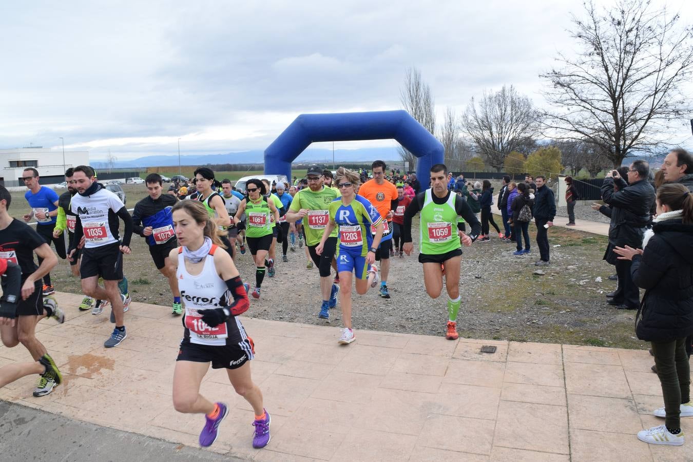 Pablo Mas repite en la Media Maratón del Camino (I)