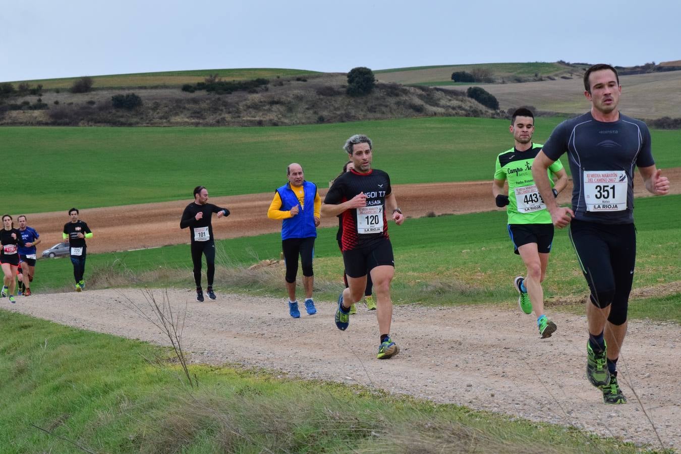 Pablo Mas repite en la Media Maratón del Camino (I)