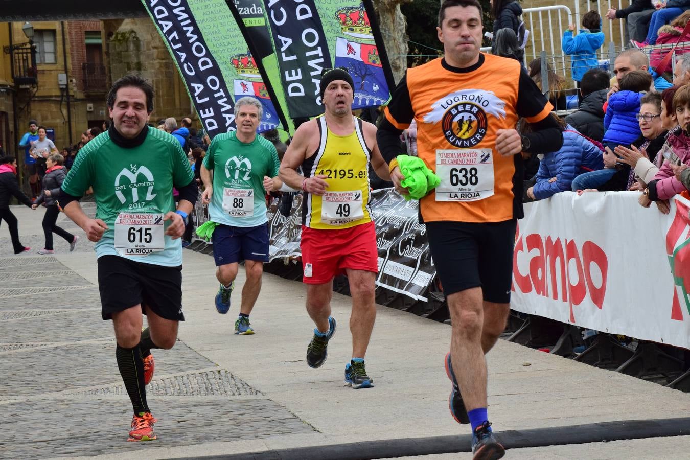 Pablo Mas repite en la Media Maratón del Camino (II)