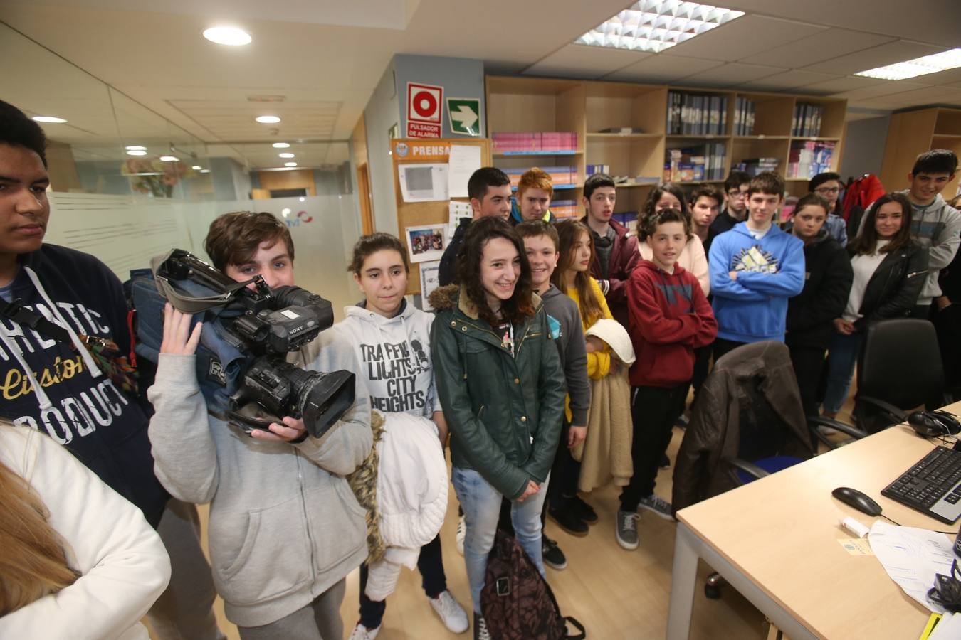 Los alumnos de La Laboral, en Diario LA RIOJA