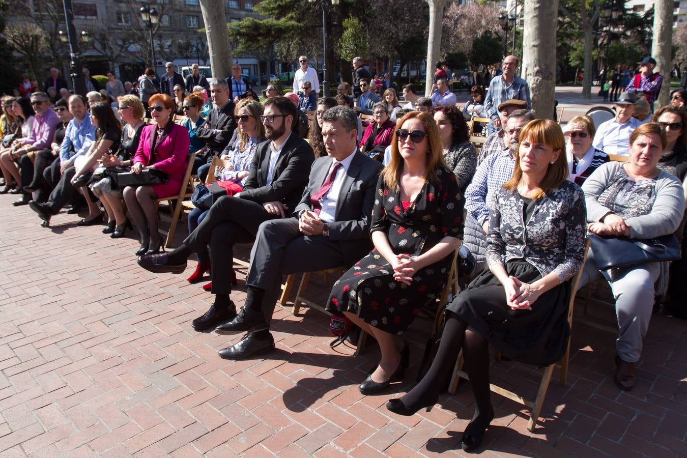 Homenaje en Logroñoa las víctimas del terrosimo