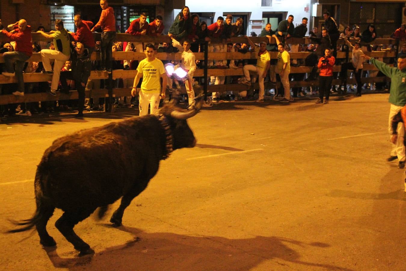 Toro embolao en Arnedo