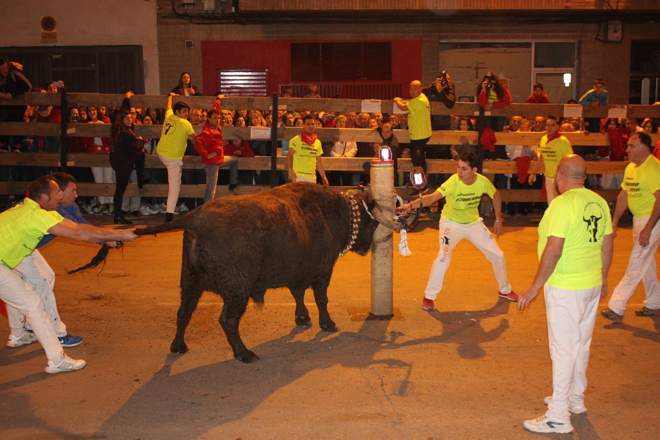 Toro embolao en Arnedo