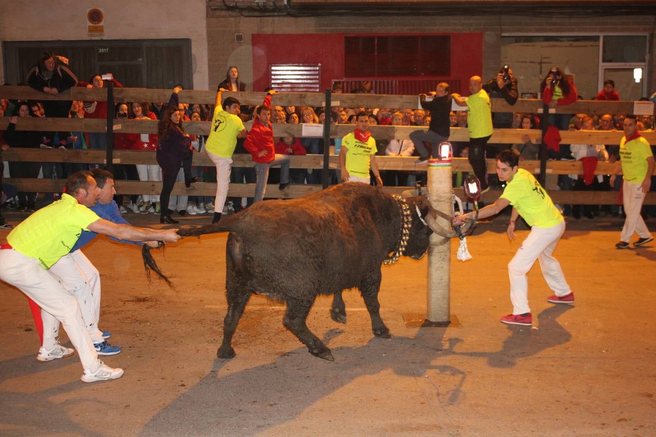 Toro embolao en Arnedo