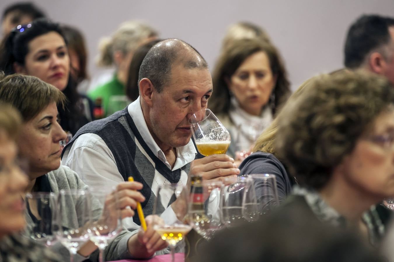 Cata de cervezas Estrella Galicia y los pinchos de La Taberna del Tío Blas