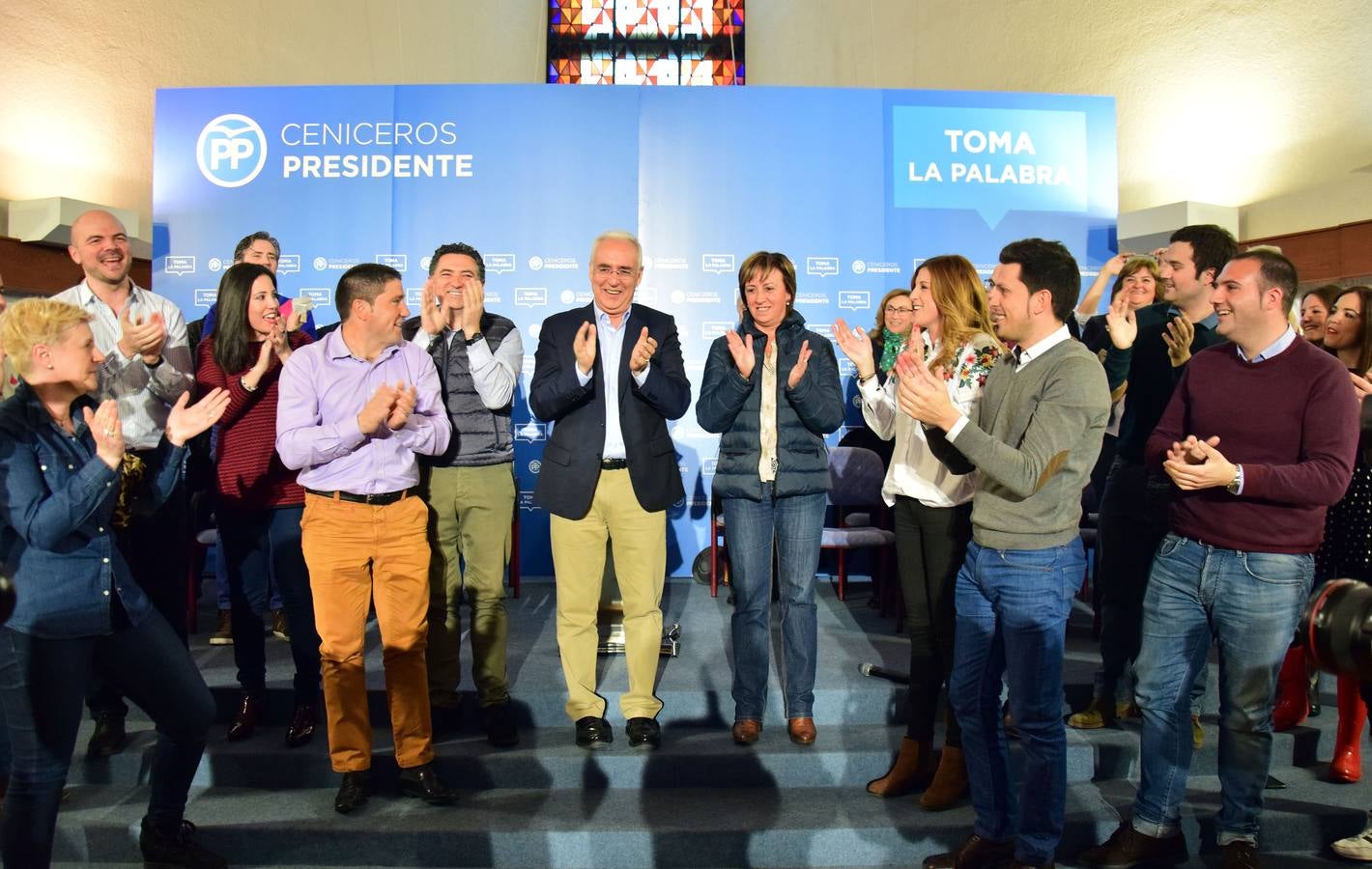 La guerra del PP riojano: acto de Ceniceros en Albelda