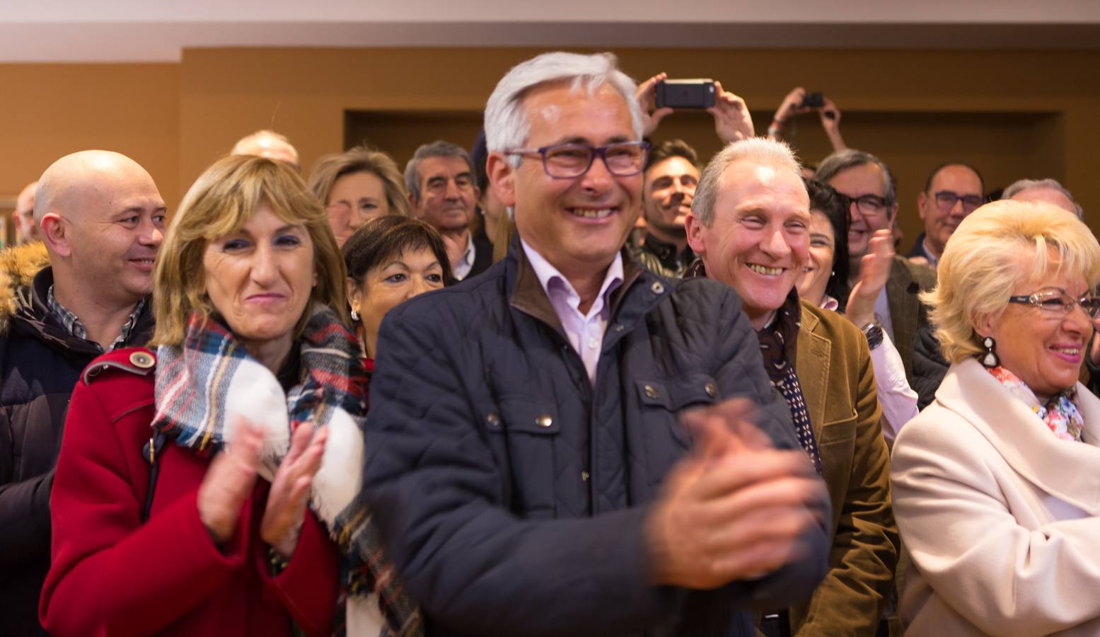 La guerra del PP riojano: acto de Gamarra en Logroño